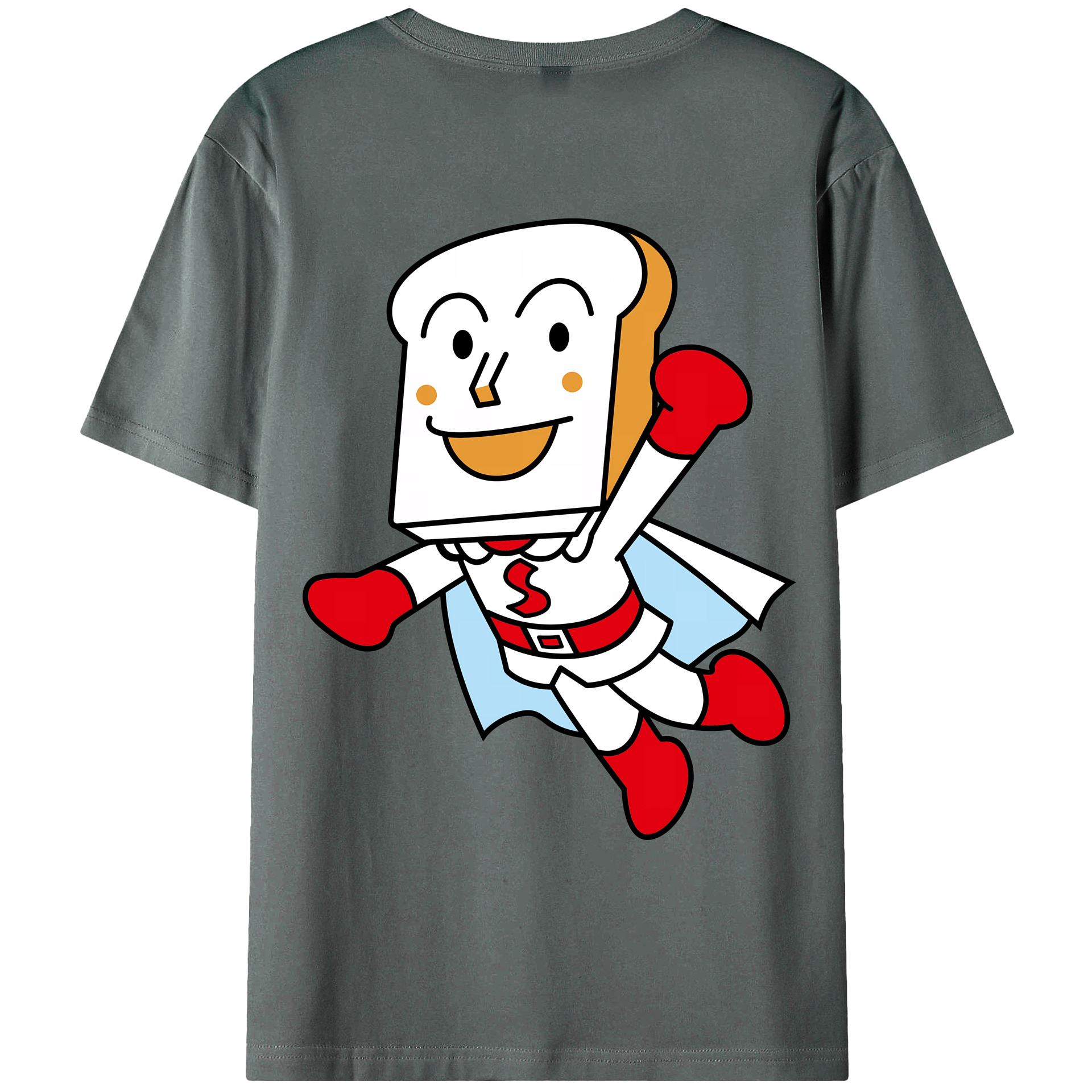 （画像用） アンパンマン Anpanman 綿100％ メンズ半袖Tシャツ（バックプリント） 通気性